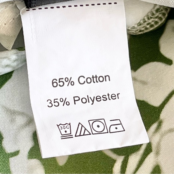 SHEIN Curve Boho Floral Faux Wrap Bell Sleeve Peplum Blouse Size XL - Picture 10 of 12